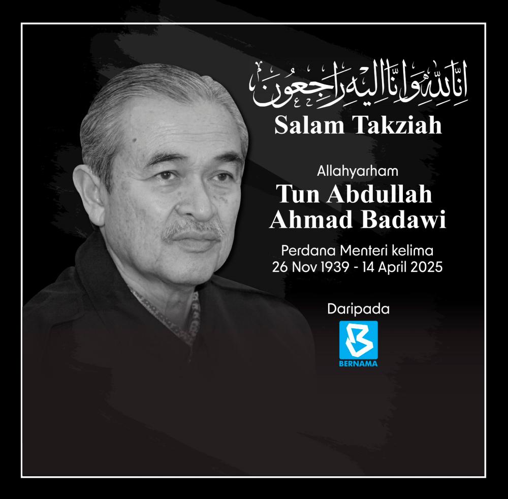 Tun Abdullah a kind, patient and decent statesman - Bernama chairman