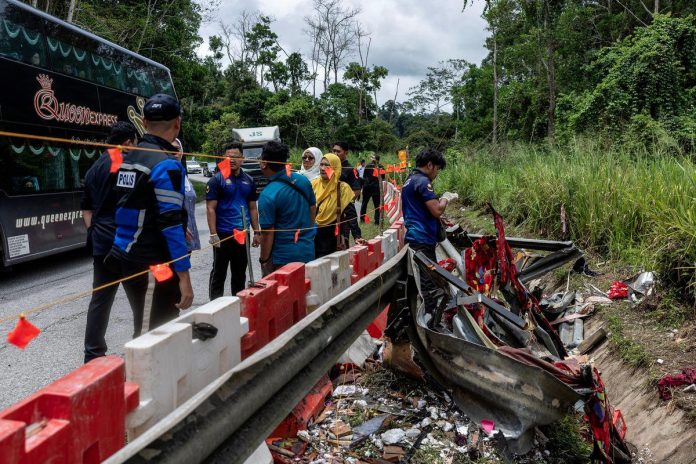 Two UPSI students regain consciousness, stable after fatal bus crash