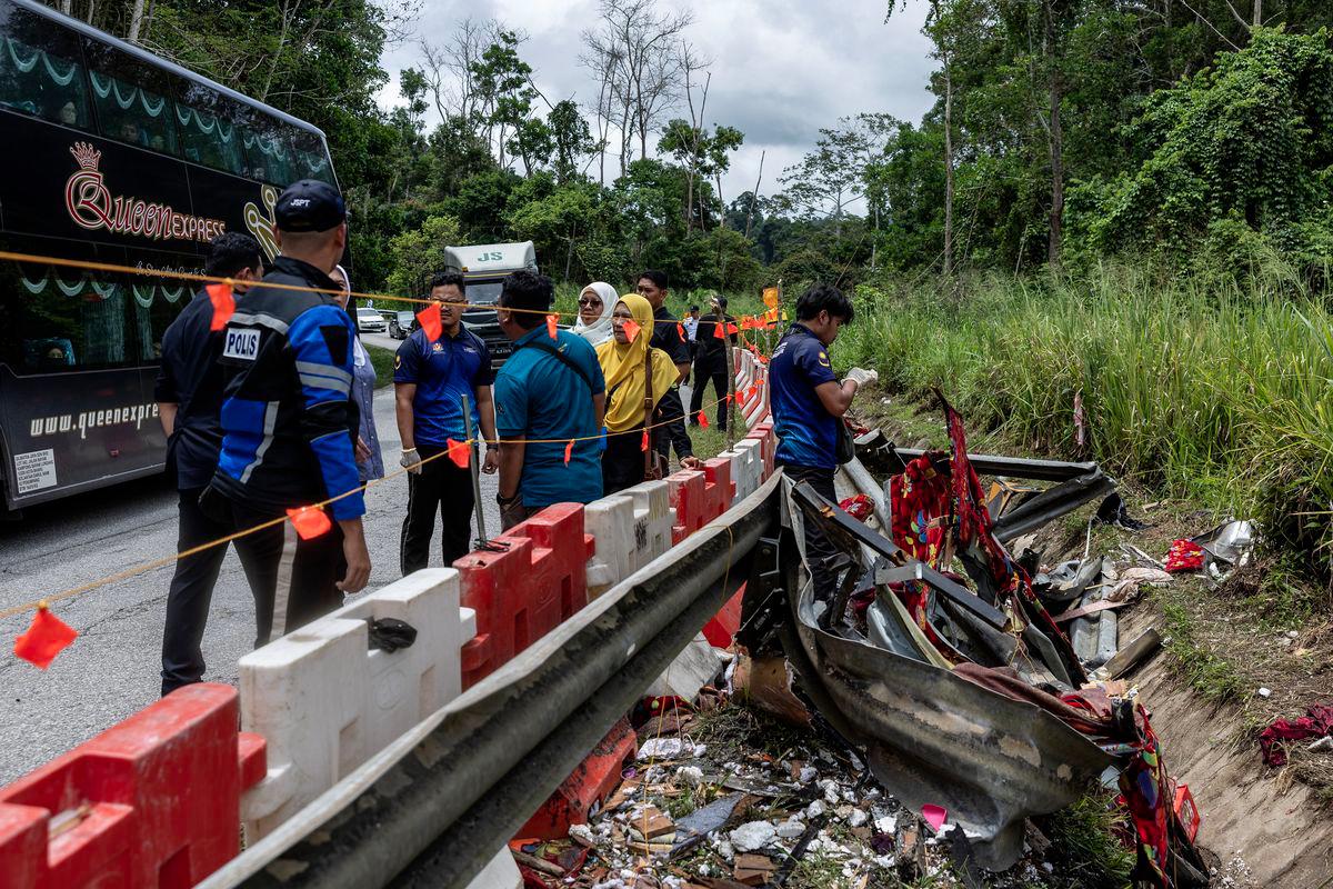 Two UPSI students regain consciousness, stable after fatal bus crash Two UPSI students regain consciousness, stable after fatal bus crash