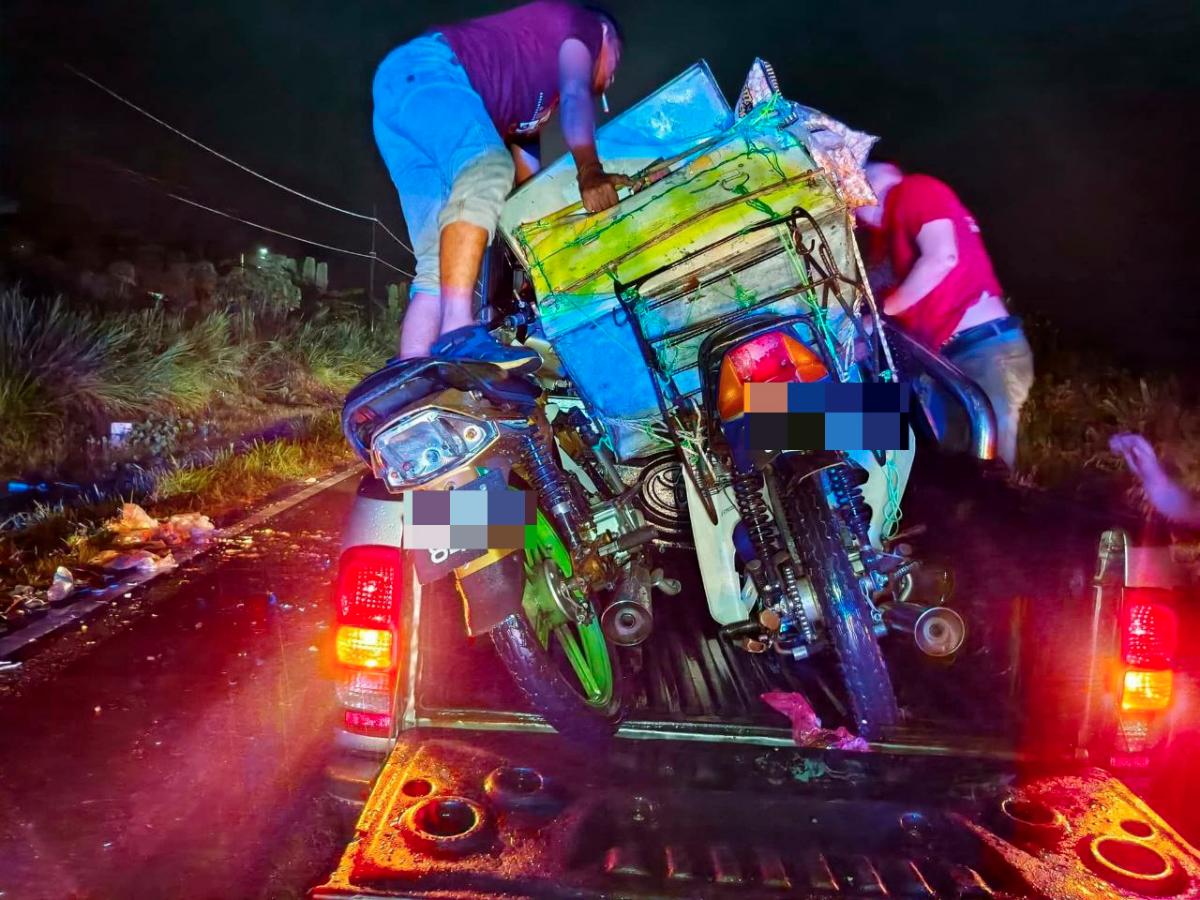 Two motorcyclists killed in collision with car