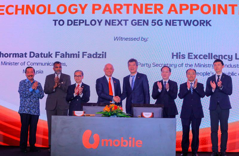 U Mobile partners Huawei, ZTE for second 5G network rollout U Mobile partners Huawei, ZTE for second 5G network rollout