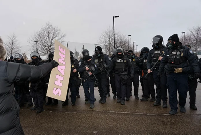 US judge restricts immigration agents' tactics against Minnesota protesters