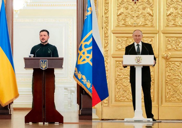 Ukraine's Zelenskiy says only meeting Putin face-to-face can deliver peace