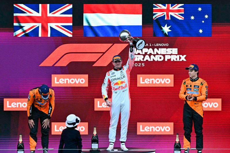 Verstappen wins Japanese GP to close championship gap on Norris