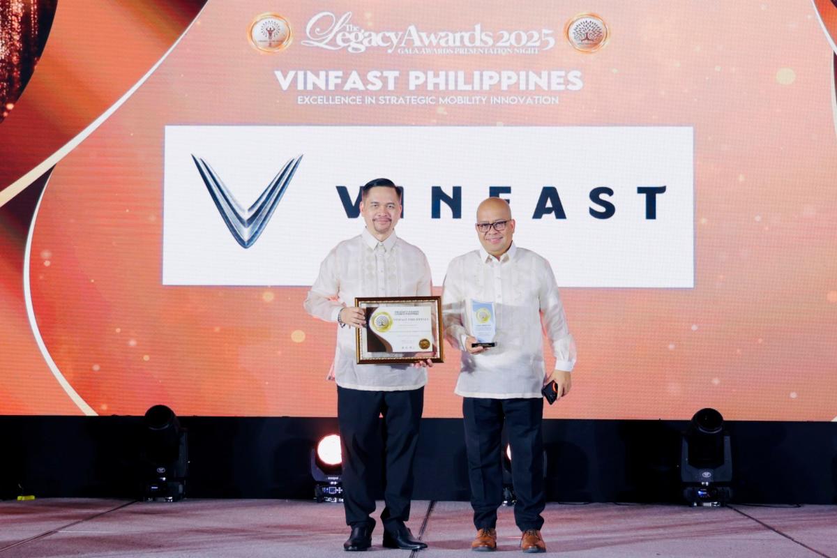 VinFast Philippines honored at the 2025 Legacy Awards for Business VinFast Philippines honored at the 2025 Legacy Awards for Business