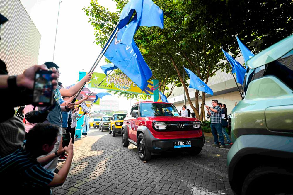 VinFast delivered 400 VF 3 to Indonesian dealers and customers within two months of launch VinFast delivered 400 VF 3 to Indonesian dealers and customers within two months of launch
