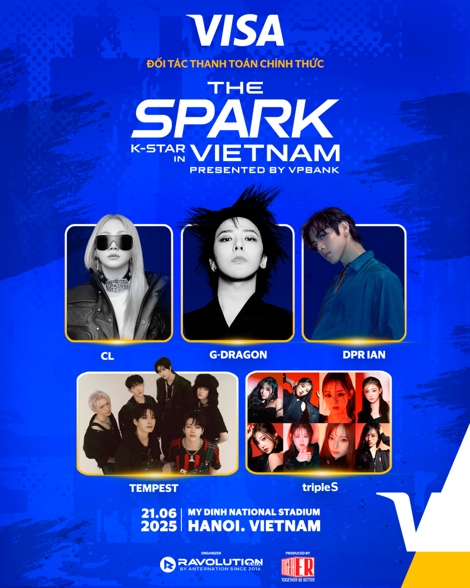 Visa announces its role as Official Payment Partner for K-Star Spark in Vietnam – presented by VPBank Visa announces its role as Official Payment Partner for K-Star Spark in Vietnam – presented by VPBank