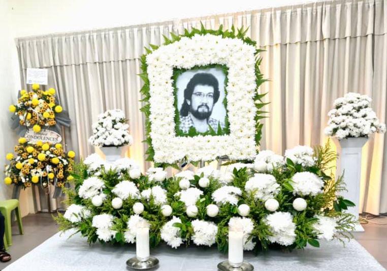 Wartawan veteran James Ritchie selamat disemadikan hari ini Wartawan veteran James Ritchie selamat disemadikan hari ini