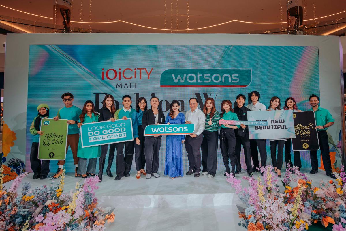 Watsons Malaysia presents IOI City Mall Fashion Week 2025 Watsons Malaysia presents IOI City Mall Fashion Week 2025