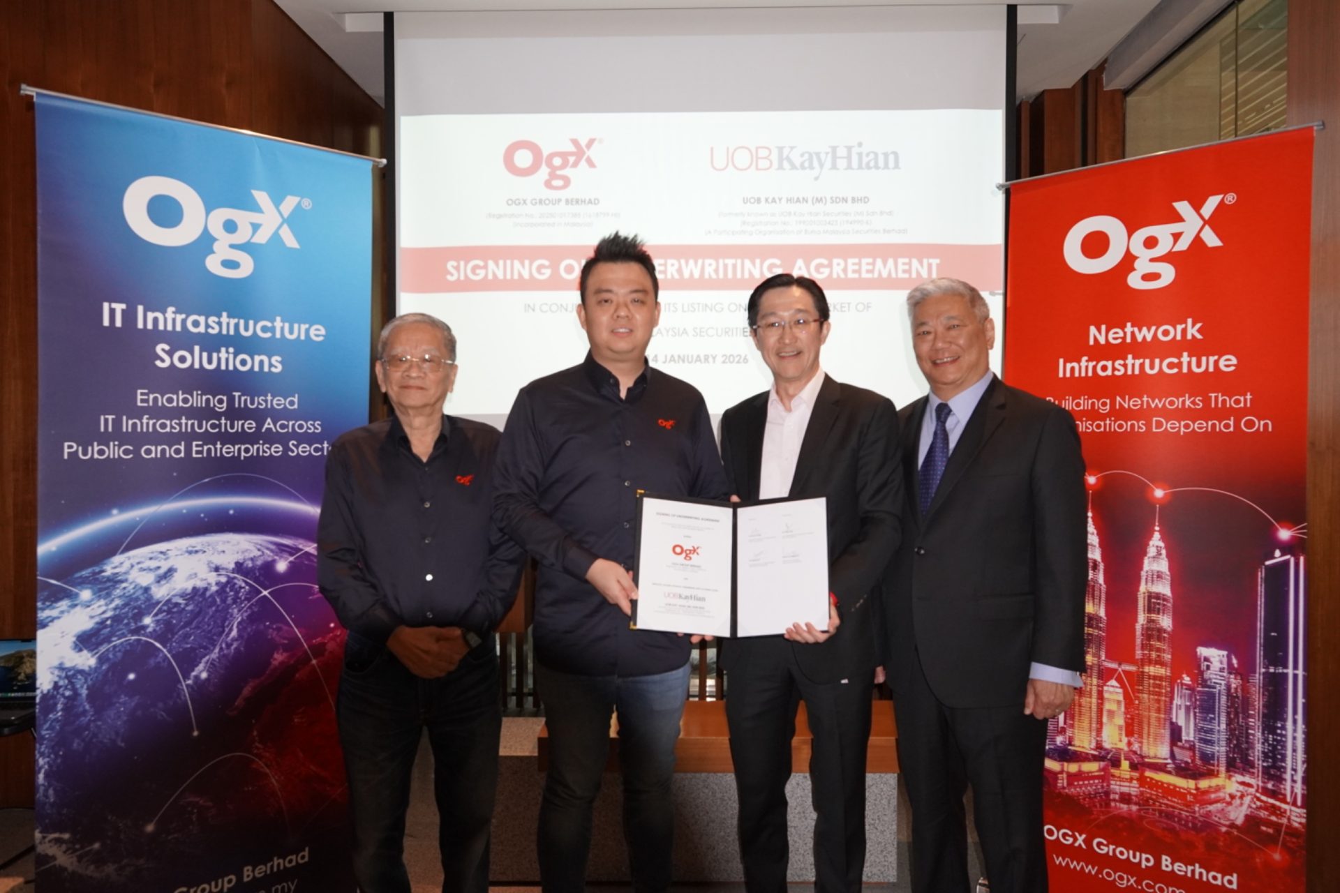 OGX Group signs underwriting agreement ahead of ACE Market IPO