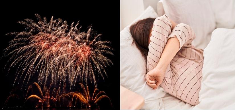 Woman condemns those setting off fireworks at 4am during Chinese New Year Woman condemns those setting off fireworks at 4am during Chinese New Year