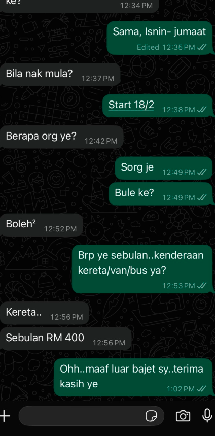 Woman shocked after quoted RM400 monthly fee to send her kid to school Woman shocked after quoted RM400 monthly fee to send her kid to school