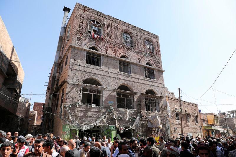 Yemen’s Huthis say US strikes on Sanaa kill at least 12