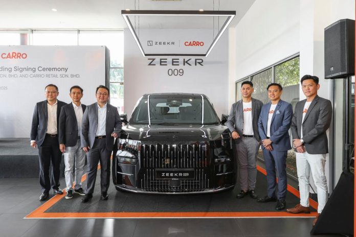 Zeekr appoints Carro as authorised dealer in Malaysia