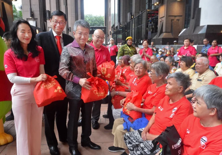Ang Pow joy for seniors as STM Lottery launches CNY campaign