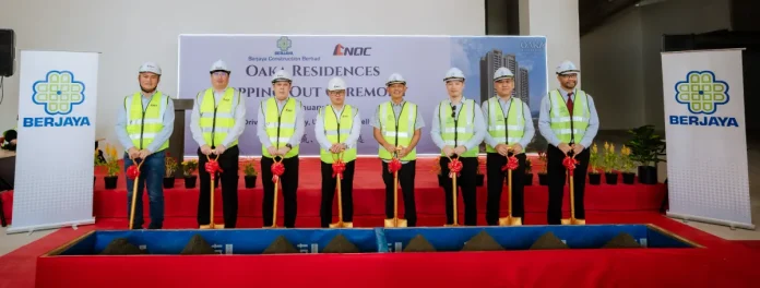 Berjaya Hartanah holds topping-out ceremony for RM373m GDV OAKA Residences in Bukit Jalil