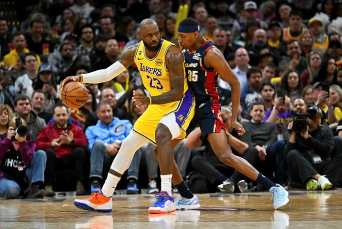 LeBron in tears during rout in possible Cleveland farewell