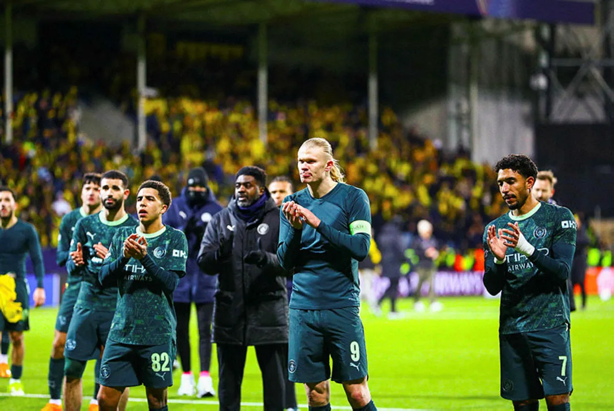bodoe-glimt-man-city Man City humiliated, holders PSG stumble, Arsenal remain perfect