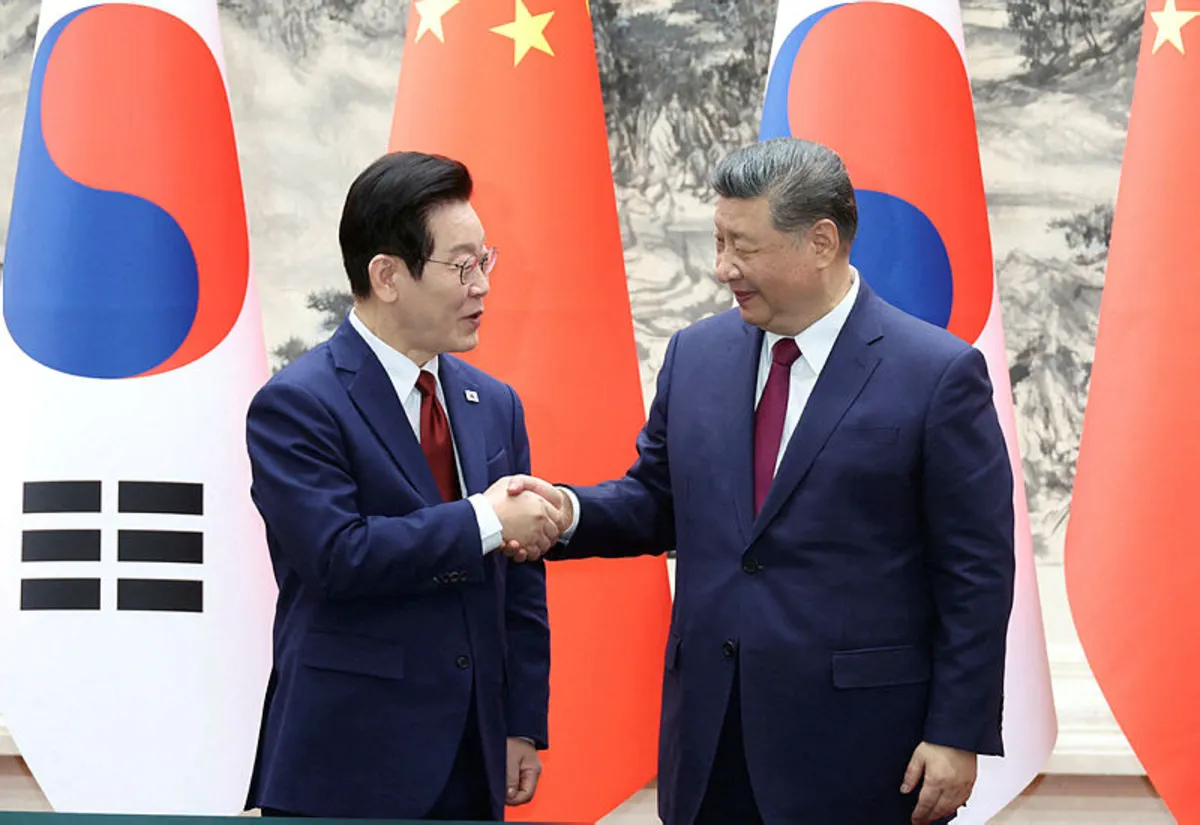 china-southkorea South Korea's Lee says he asked Xi to play a mediating role on North Korea