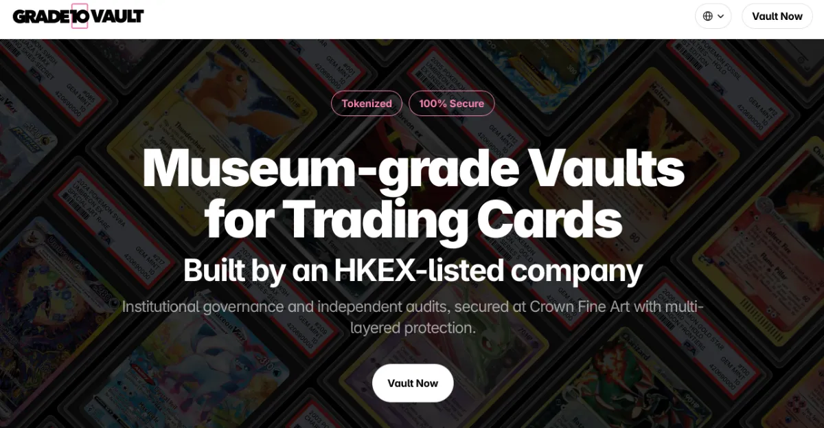 grade10-vault MemeStrategy Debuts Museum-Quality “Grade10 Vault” for Pro Trading Card Collectors