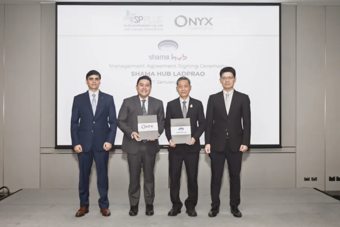 ONYX Hospitality Group signs agreement to manage Shama Hub Ladprao