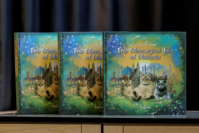 Travel poetry book explores Malaysia from a feline perspective