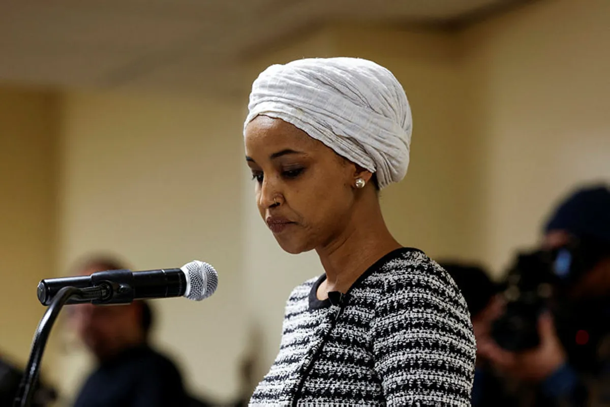 minnesota Ilhan Omar attacked at town hall amid Minneapolis immigration tensions