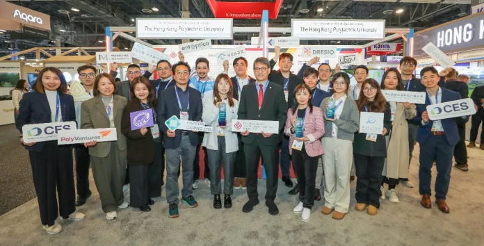 PolyU research teams and startups shine at CES 2026, winning three prestigious innovation awards