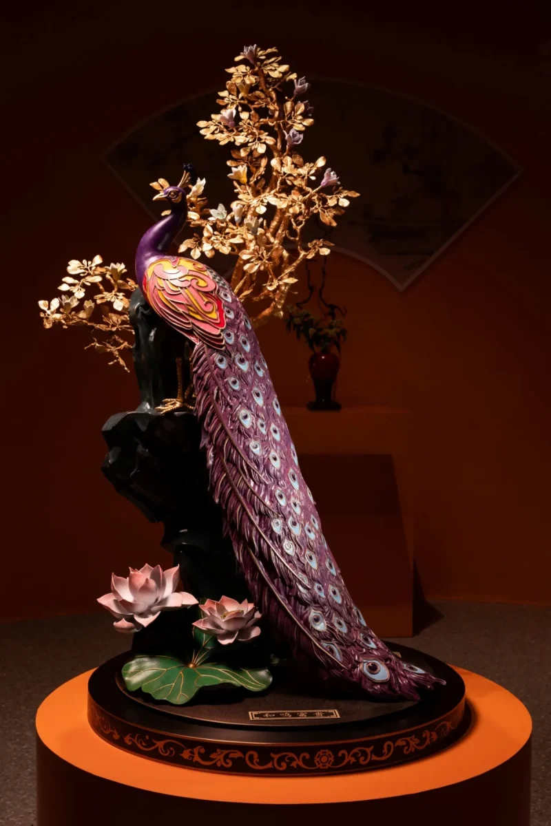 Galaxyart shines with the macau debut exhibition of copper art maestro zhu bingren