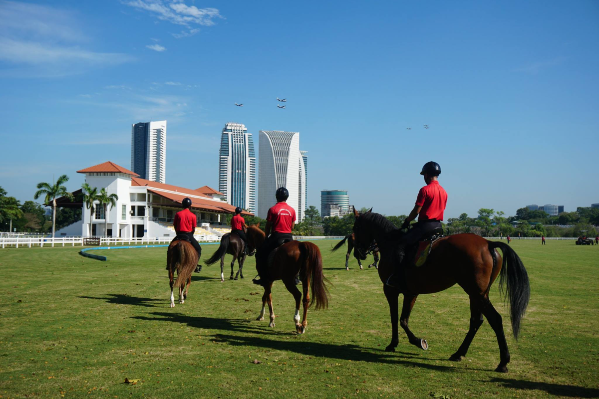 Putrajaya equestrian park spans more than 70 acres and features paddocks, training arenas and polo fields open to the public. – pic from facebook @putrajaya equestrian park