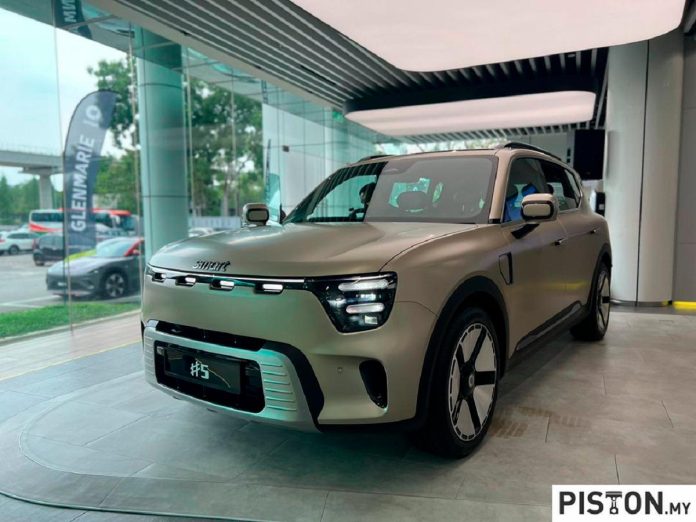 smart #5 previewed in Malaysia – 636hp and 710Nm of torque!