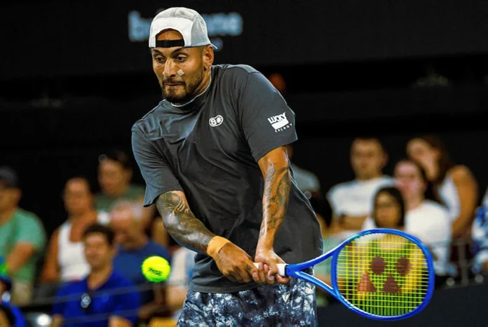 tennis-aus-wta-atp Kyrgios urges Djokovic to play 'as long as possible' after Adelaide pullout