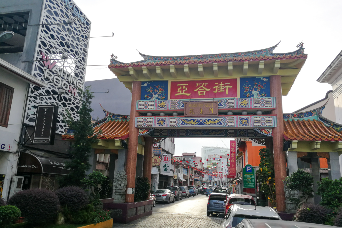 Kuching’s Main Bazaar is widely regarded as the city’s oldest continuously operating commercial Chinatown street.