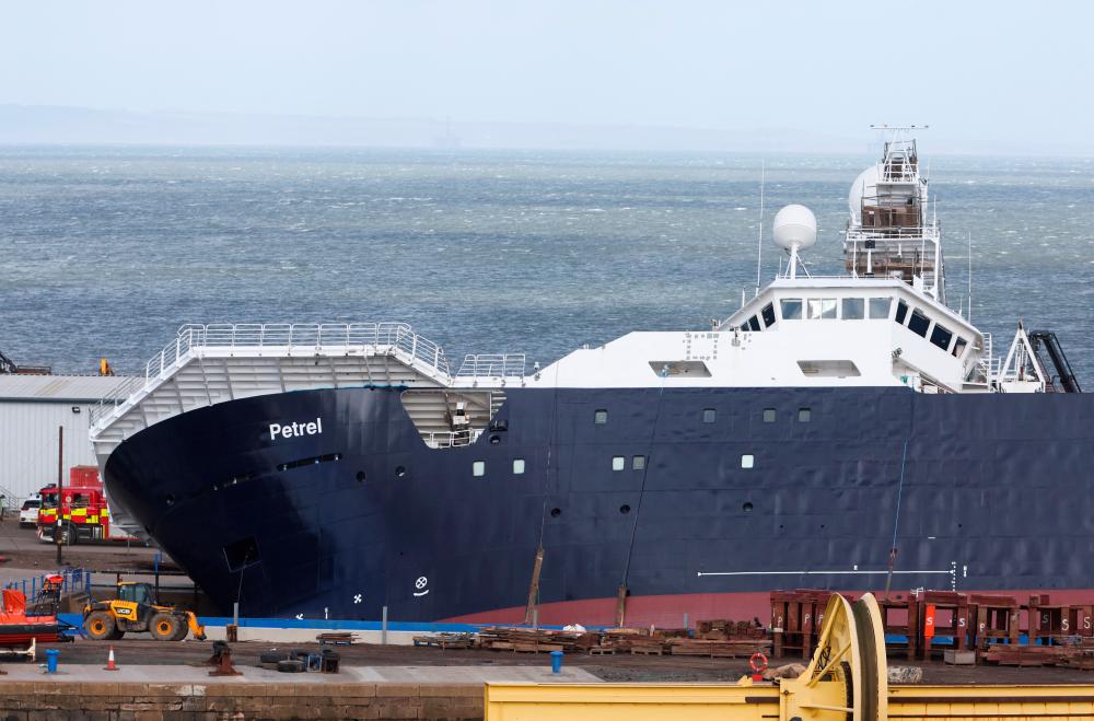 15 in hospital after ship lurches in Edinburgh dock