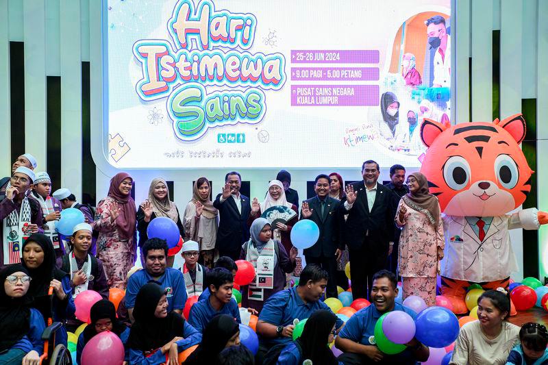 2,000 disabled children celebrate Special Science Day 2024 AT National Science Centre