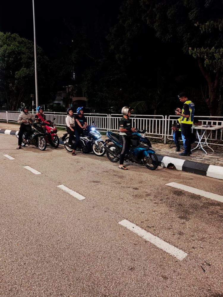21 motosikal disita dalam Ops Samseng jalanan di Pulau Pinang