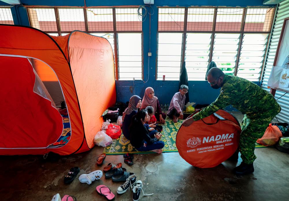 28,032 mangsa banjir berlindung di 137 PPS di lima negeri setakat pagi ini