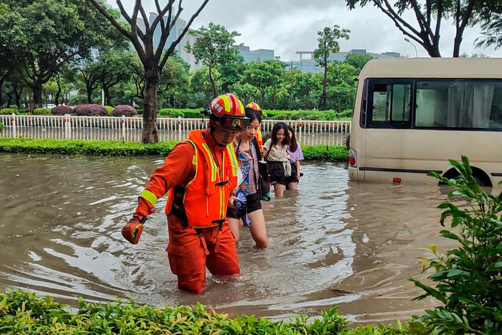300,000 penduduk di Fujian China terpaksa pindah akibat Taufan Haikui