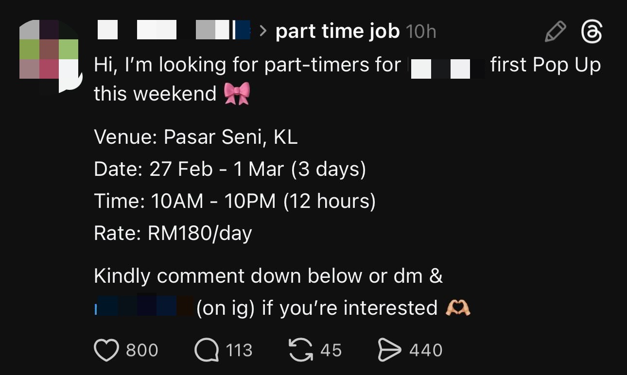 637749087_17949153081105501_7791190858387712581_n (1) M'sian business owner praised for RM180 pay offer for part-time kiosk workers