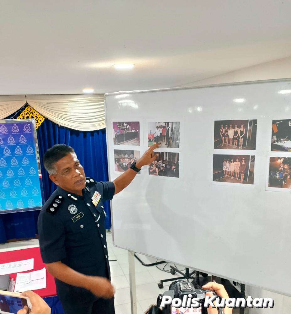 65 individu ditahan menerusi op pusat hiburan, op noda di Kuantan