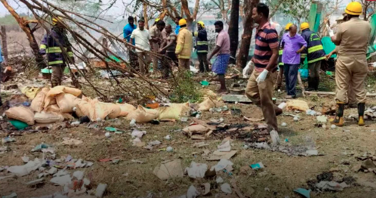8 killed, 16 injured in firecracker factory blast in Tamil Nadu