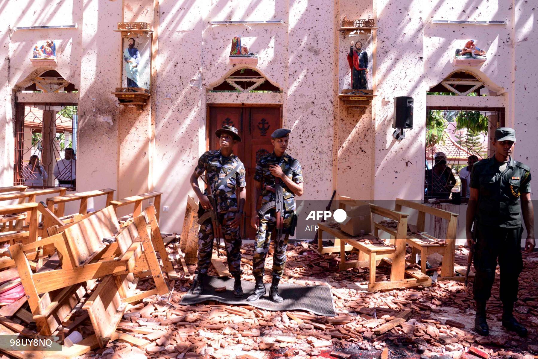 FILES-SRI LANKA-POLITICS-ARREST Sri Lanka Catholic Church praises spy chief's arrest