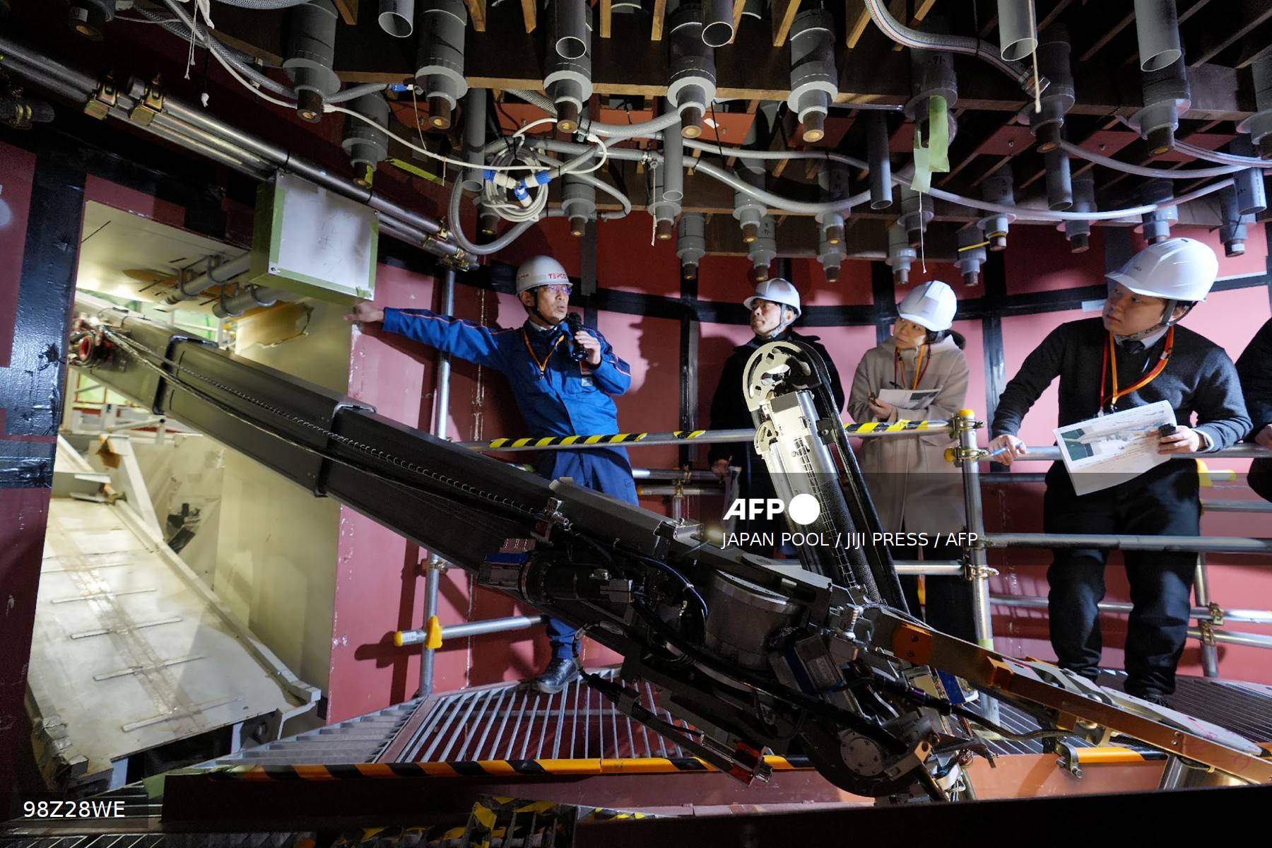 Snake-like robot unveiled for Fukushima debris removal