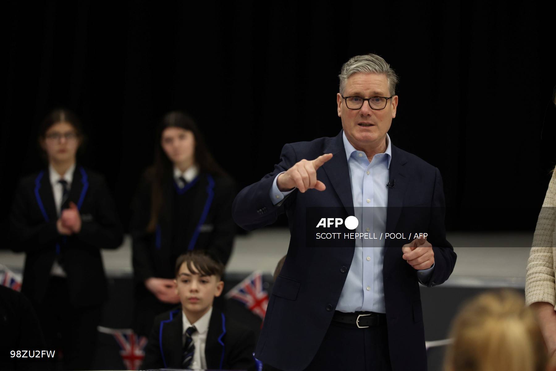 BRITAIN-POLITICS-EDUCATION UK police make second arrest over Manchester mosque incident