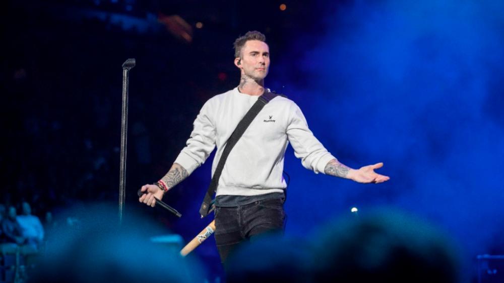 Adam Levine talks about having family near