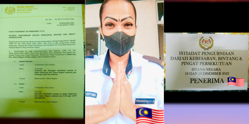 Agong to award medal to Ipoh security guard for her compassionate acts 