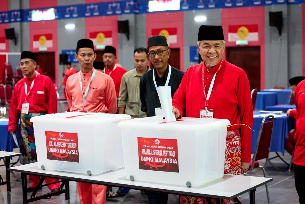 Ahmad Zahid hopes party election results will boost Umno revival