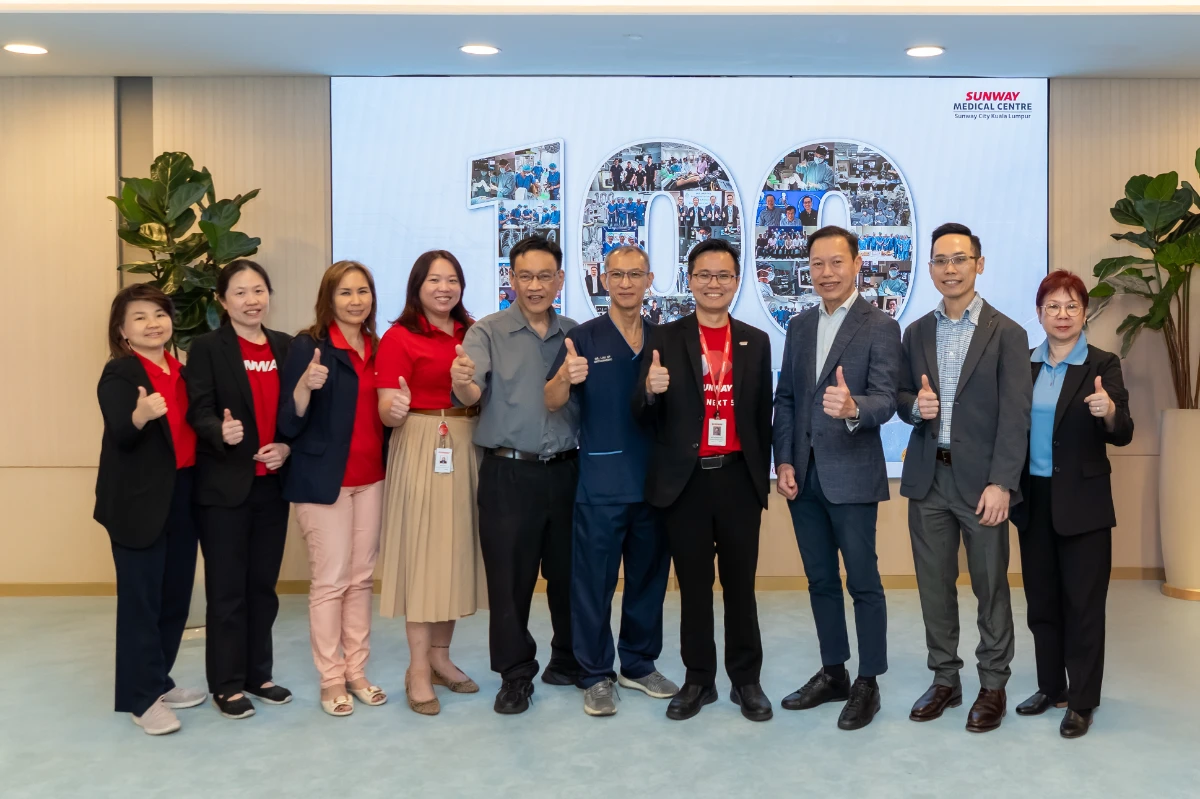 Sunway Medical Centre marks 100th robotic spine surgery with new tech Sunway Medical Centre marks 100th robotic spine surgery with new tech