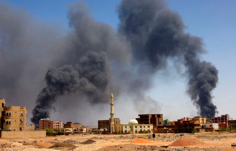 Air strikes hit Khartoum’s outskirts as Sudan’s war enters sixth week