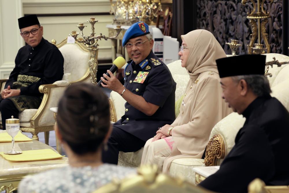 Al-Sultan Abdullah expresses gratitude for family support throughout reign as King Al-Sultan Abdullah expresses gratitude for family support throughout reign as King